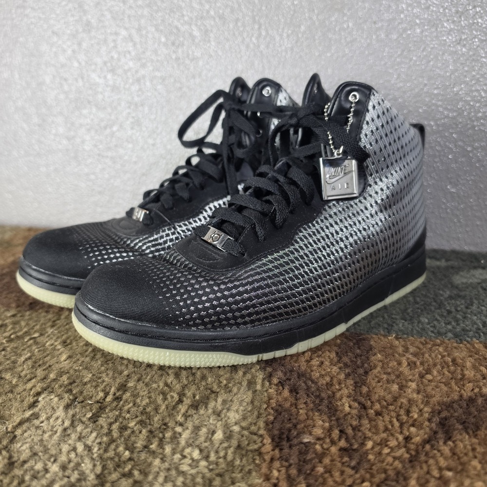 NIKE KD VIII  Shoes Mens Size 12 NSW Lifestyle Silver Black 749637–0046/20/15